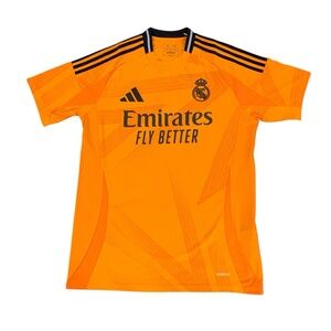 Adidas Real Madrid 2024/2025 Away Soccer Jersey Kit Size Medium
